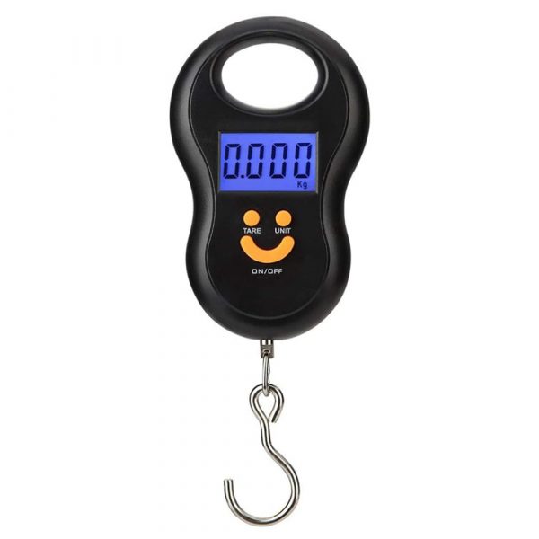 50Kg Hanging Scale Digital BackLight Electronic Luggage Scales For Fishing Portable Scale