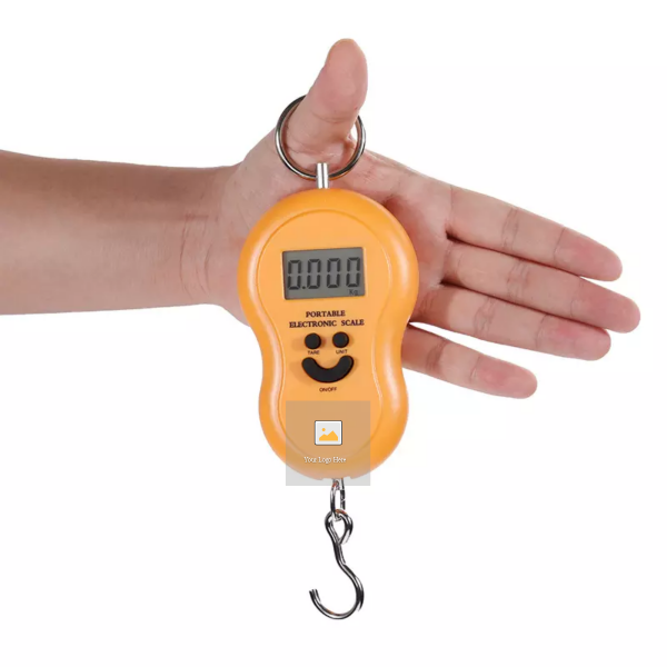 50Kg Hanging Scale Digital BackLight Electronic Luggage Scales For Fishing Portable Scale - Image 4