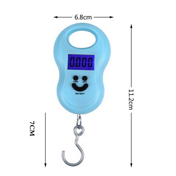 50Kg Hanging Scale Digital BackLight Electronic Luggage Scales For Fishing Portable Scale - Image 2