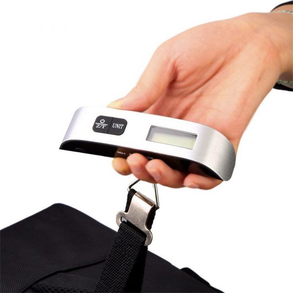 50kg Electronic Digital Hanging Luggage Scale Travel Luggage Portable Weighing Scale