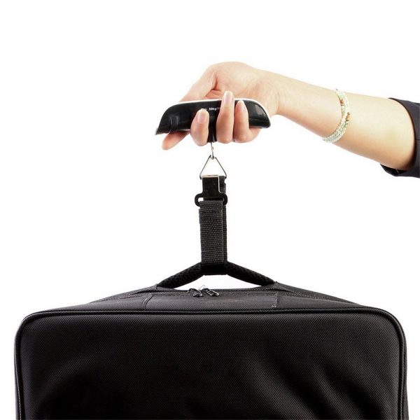 50kg Electronic Digital Hanging Luggage Scale Travel Luggage Portable Weighing Scale - Image 3