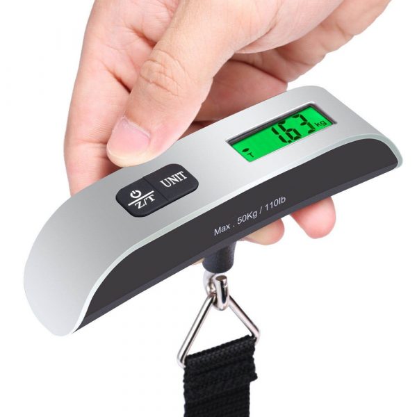 50kg Electronic Digital Hanging Luggage Scale Travel Luggage Portable Weighing Scale - Image 2