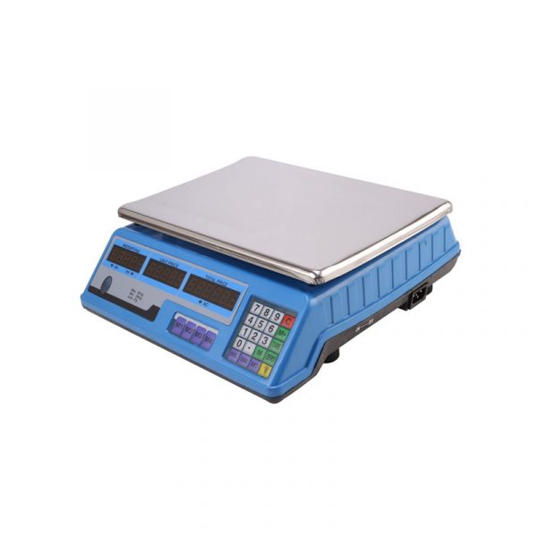 88LB Digital Price Scale Electronic Price Computing Scale LCD Digital Commercial Food Meat Weight Scale