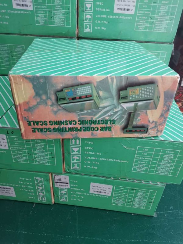 Barcode Scale Label Printing Balance (TM-15A-5D) Digital Electronic Scale & Printer English Russia Arabic Spanish - Image 4