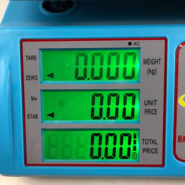 DAWOD price scale 60kg mode 718 for vegetable food weighing scale 40kg commerical electronic price computing scale