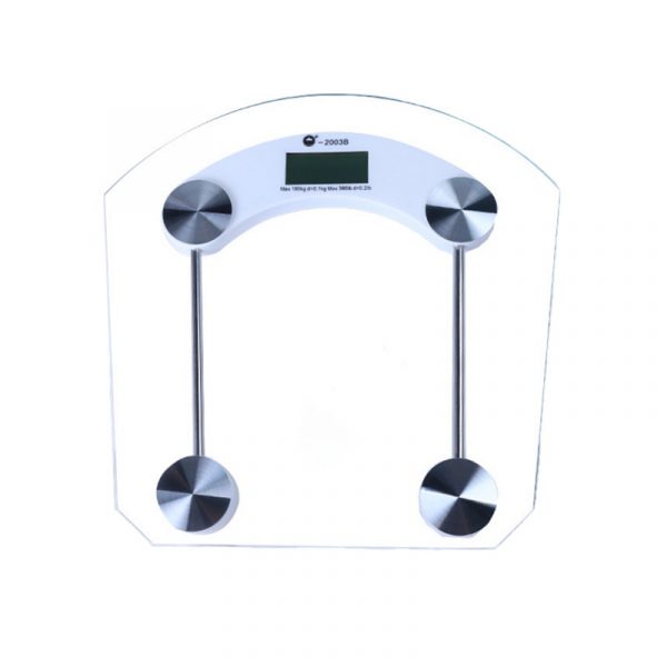 DAWOOD 2003B personal scale 180kg fan-shaped Tempered Glass bathroom scale for human body weight - Image 2