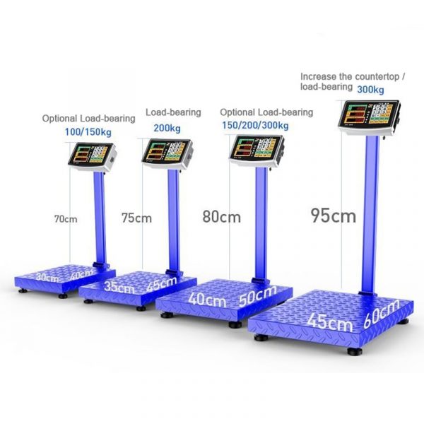 DAWOOD 300kg weighing scale TCS electronic platform scale for 300kg