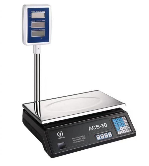DAWOOD ACS Electronica Bascula Peso Digital Pesa De 40 Kg Bascula - Image 3