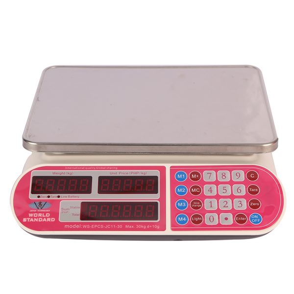 DAWOOD Electronic Multifunction Scale digital weighing Commercial price computing scale 30kg - Image 2