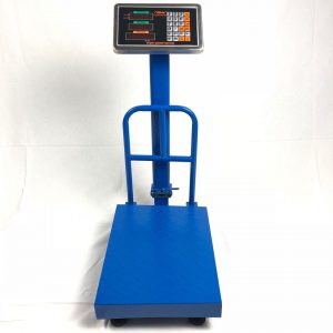 DAWOOD Industrial 300kg Platform Scale with backrail Electronic balance Digital Weight Scale with rail