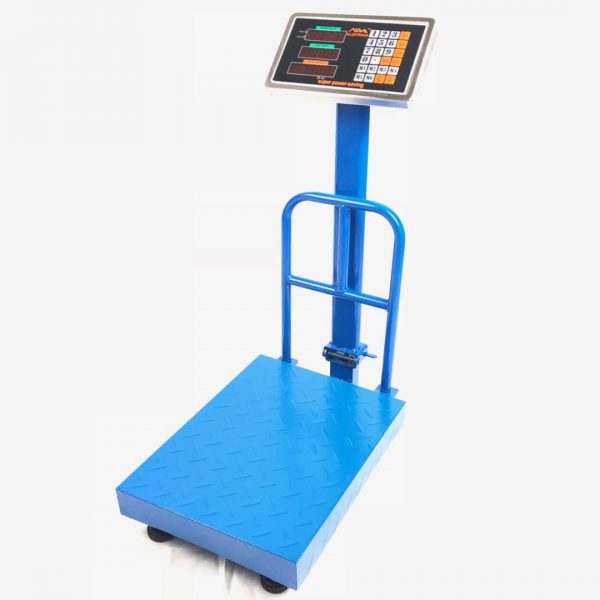 DAWOOD Industrial 300kg Platform Scale with backrail Electronic balance Digital Weight Scale with rail