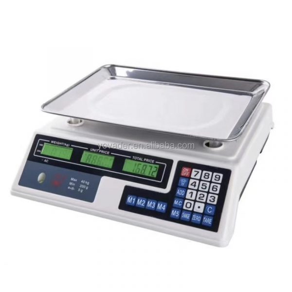 Dawood digital platform Scale Acs Price Weighing scale 40kg electronic acs werighing scale