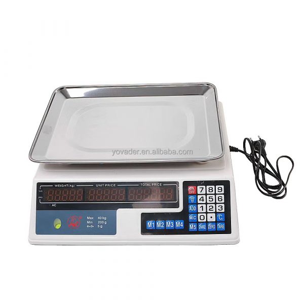 Dawood digital platform Scale Acs Price Weighing scale 40kg electronic acs werighing scale - Image 2