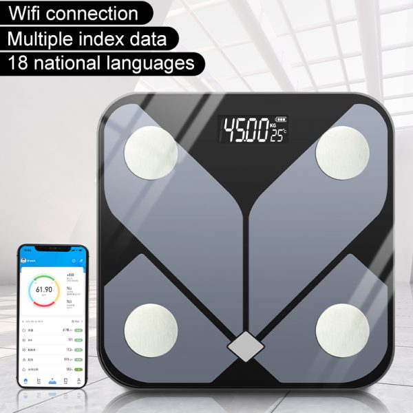 Dawood new design Digital Fat weighing 180kg personal body bathroom health scale - Image 4