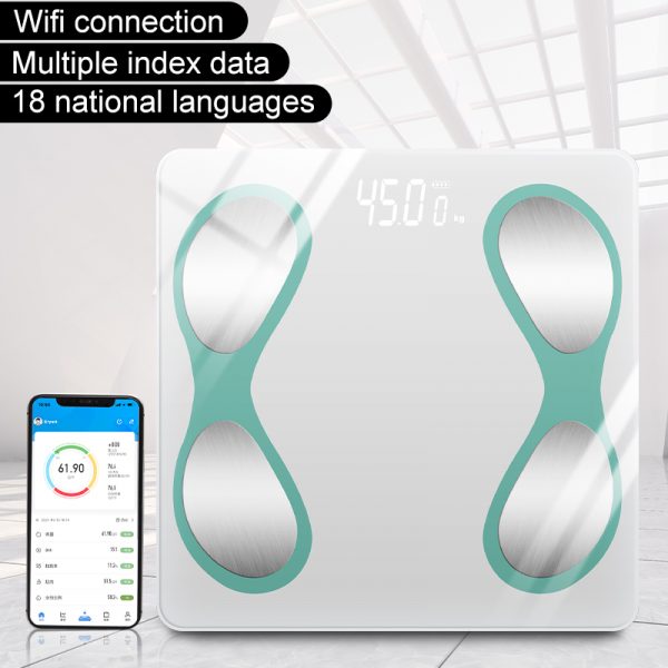 Dawood new design Digital Fat weighing 180kg personal body bathroom health scale - Image 3