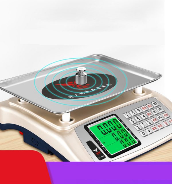 Electronic weighing Price Computing Scale meat supermarket dealing digital commercial food scale