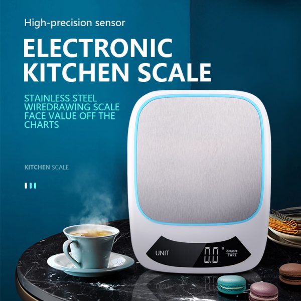 NEW design Multifunction weighing 10kg household electric balance 5kg touch keypad smart digital kitchen food scale