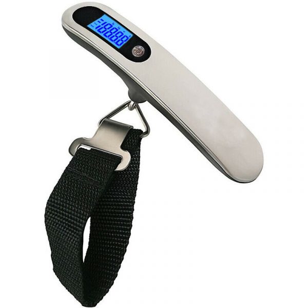 New wholesale portable mini digital handheld fish hook electronic crane scale luggage scale with LED digital display - Image 3