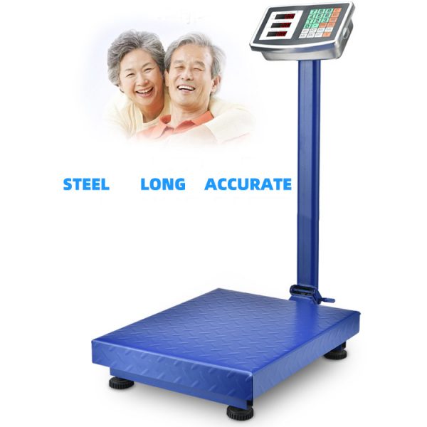 TCS 100kg electronic platform scales professional for floor weighing industrial 150kg digital platform scale - Image 3