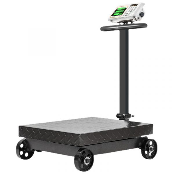 Wheel folding 300 kg platform scale weighing 500kg household weighing 600 catties electronic scale commercial - Image 2
