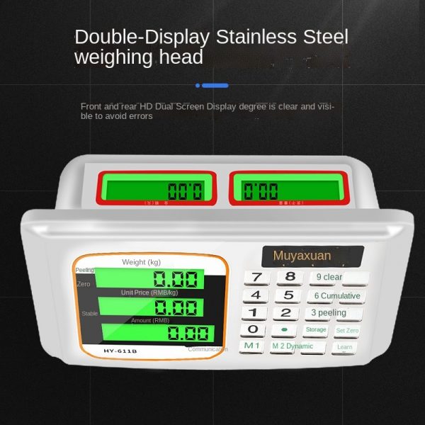 Wheel folding 300 kg platform scale weighing 500kg household weighing 600 catties electronic scale commercial