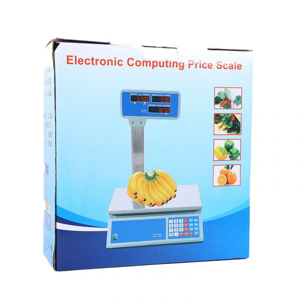 Wholesale English version electronic pricing scale with pole stand arm 30kg/40kg electronic scale - Image 3