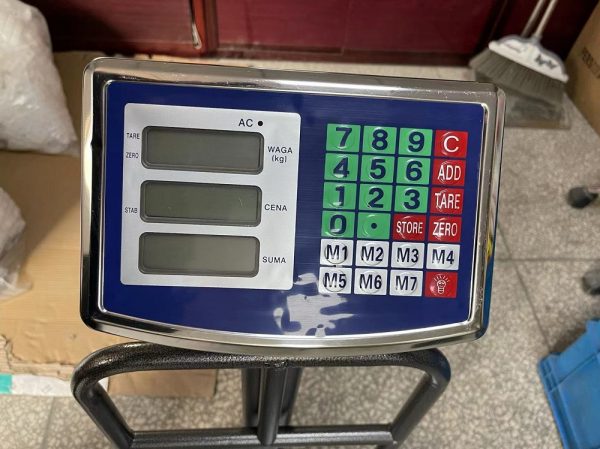 waga 300kg 20g platform scale electronic waga 300kg with rail - Image 5