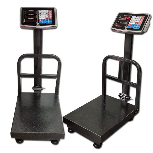 150kg Digital Weighing Scale 300kg Platform Scale with rail
