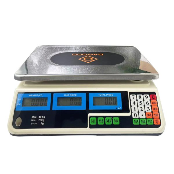 High Quality Commercial Scale 40kg Price Computing Scale Electronic Weighing Scale - Image 2