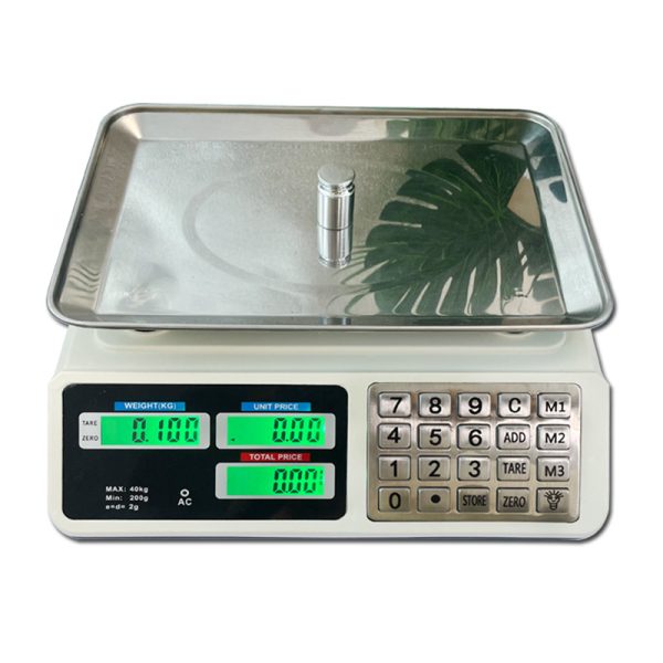 DAWOOD Good Quality 40kg Scale Weighing Price Computing Scale for trade - Image 2