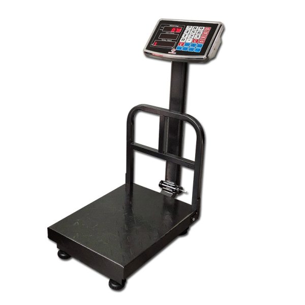 150kg Digital Weighing Scale 300kg Platform Scale with rail - Image 2